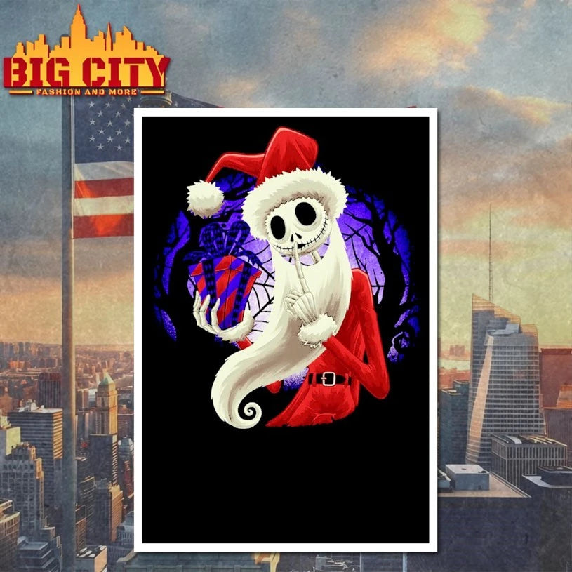 Skeleton Santa 2025 shirt
