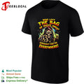 Skeleton index finger who left the bag of idiots open seriously they’re everywhere shirt