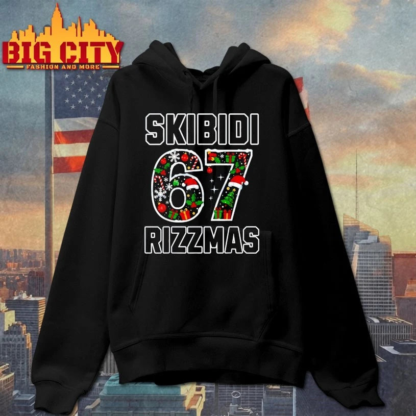 Skibidi Rizzmas 67 Viral shirt