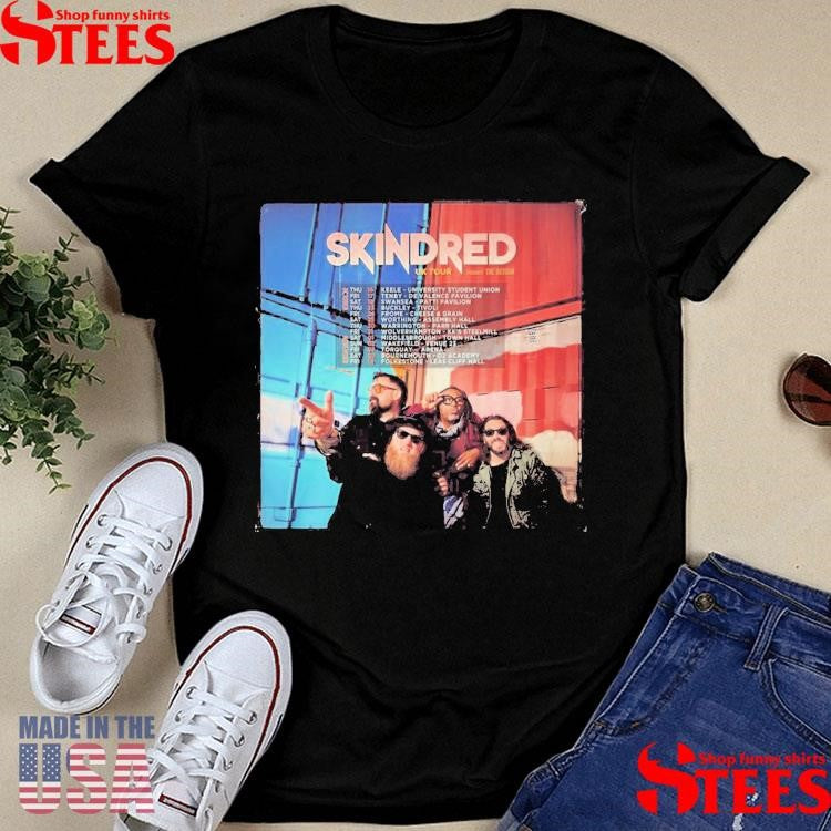 Skindred The Detour Uk Tour 2025 T-shirt