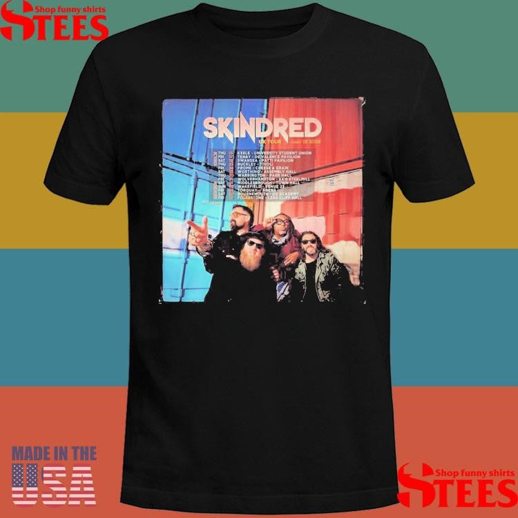 Skindred The Detour Uk Tour 2025 T-shirt