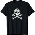 Skull Crossbones Skeleton Jolly Roger T-Shirt Made in USA Hoodie, Sweatshirt | CiraTrend.com