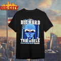 Skull Im A Die Hard North Carolina Tar Heels Fan Your Approval Is Not Required Us Flag Shirt