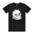 Skull With Cats Tee Hoodie, Sweatshirt | CiraTrend.com (Image 1)