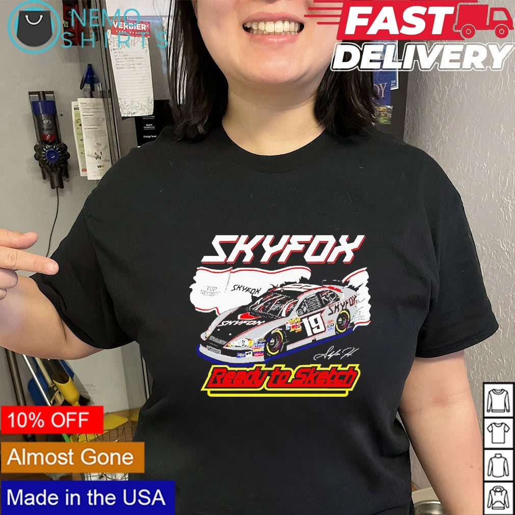 Skyfox ready to sketch racing shirt