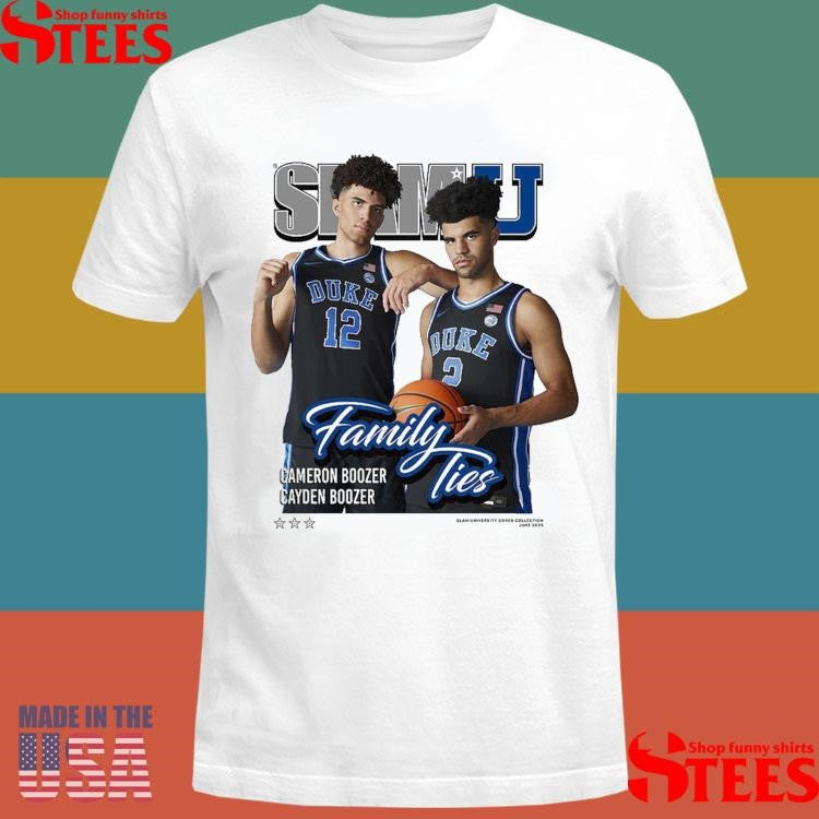 Slam Family Ties Cameron Boozer Cayden Boozer T-shirt