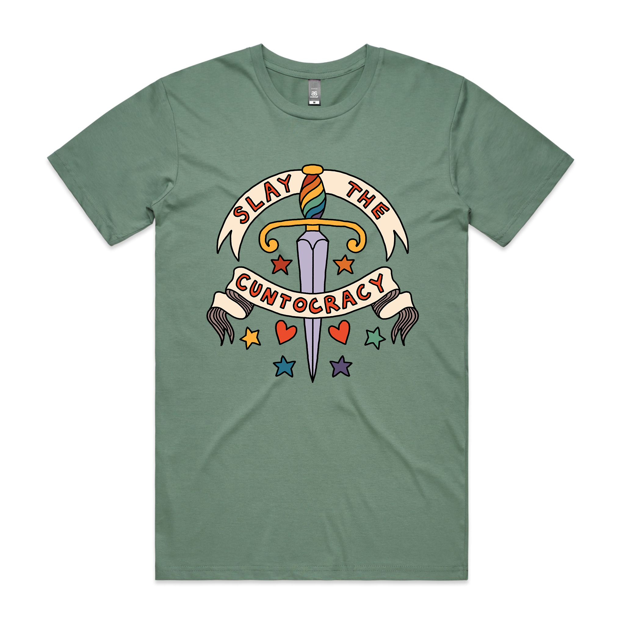 Slay The Cuntocracy Tee Hoodie, Sweatshirt | CiraTrend.com (Image 5)