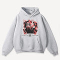 Sleeep Skulls Flowers Tooken Hoodie, Music Merchandise, Heavy Metal Top, Unisex Sweater Pullover Tee Sweatshirt
