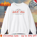 Sleigh Rides Santa Claus Flying reindeer company shirt
