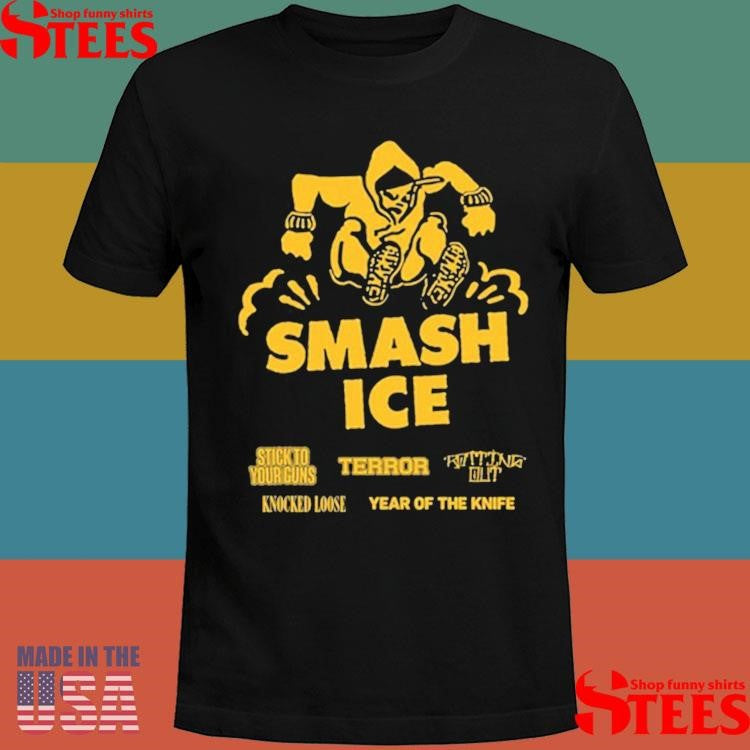 Smash Ice Knocked Loose Year Of The Knife T-shirt