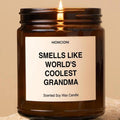 Smells Like World's Coolest Grandma Candle, Funny Grandma Gift, Best Grandmother T-Shirts, Hoodie, Sweatshirt | CiraTrend.com