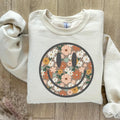 Smiling Face Sweatshirt | Happy Face Crewneck | Be Happy Hoodie and Sweater; T-shirt Cotton Menswear Polyester