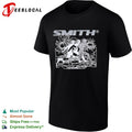 Smith abstract running figures shirt