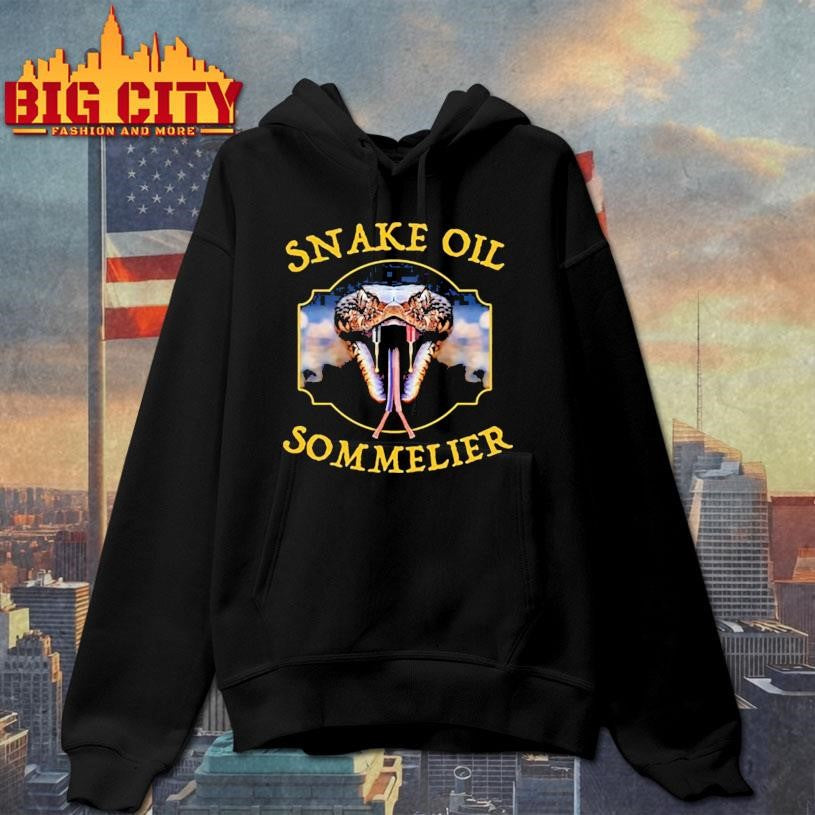 Snake Oil Sommelier Funny Snake Shirt