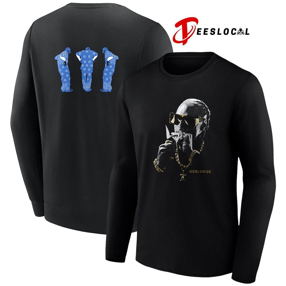 Snoop Dogg Paisley worldwide portrait shirt