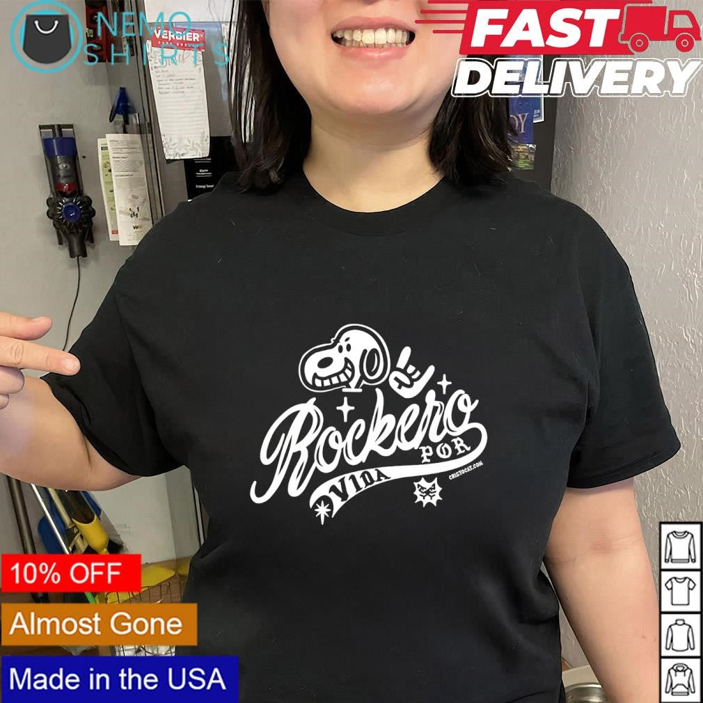 Snoopy Rockero por vida California shirt