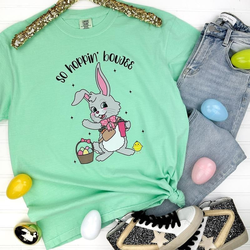 So Hoppin' Boujee Comfort Colors T-Shirt Hoodie, Sweatshirt | CiraTrend.com