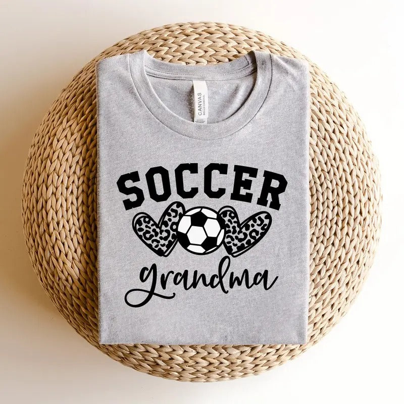 Soccer Grandma Shirt, Gift for Grandma, Soccer Grandma for Women, Cute Soccer Mom T Shirt for Her, Birthday Shirt for...
