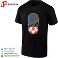 Soccer ball wearing British oyal guard and gold chain shirt