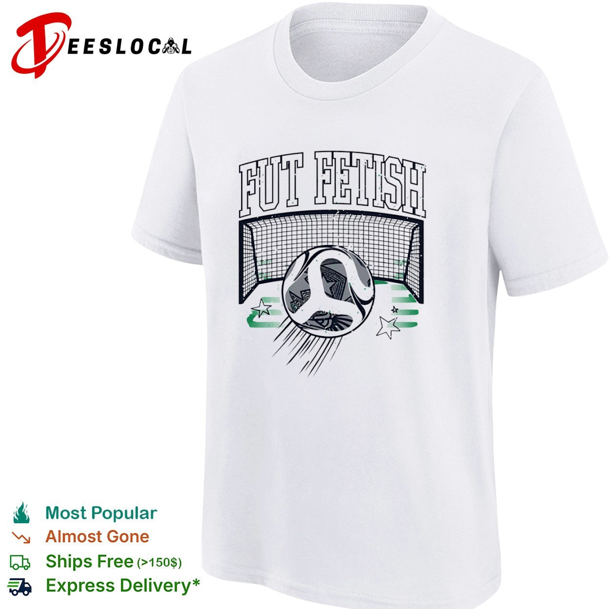 Soccer fut fetish goal net shirt
