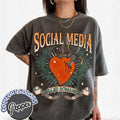 Social Media Killed Romance Comfort Colors Shirt, Romance Shirt, New Generation Shirt, Gift for Men and Women, Viral Tee,...