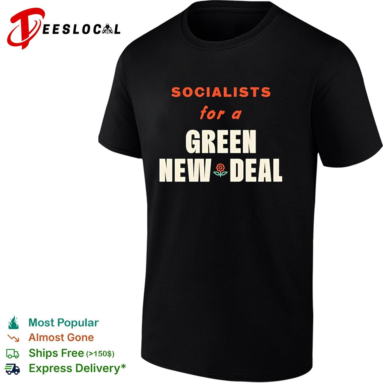 Socialists for a Green New Deal shirt