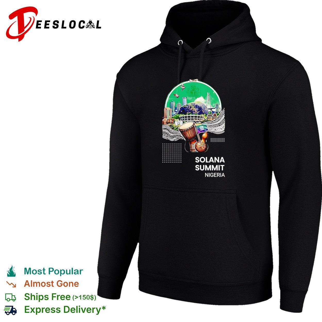 Solana summit Nigeria drum shirt