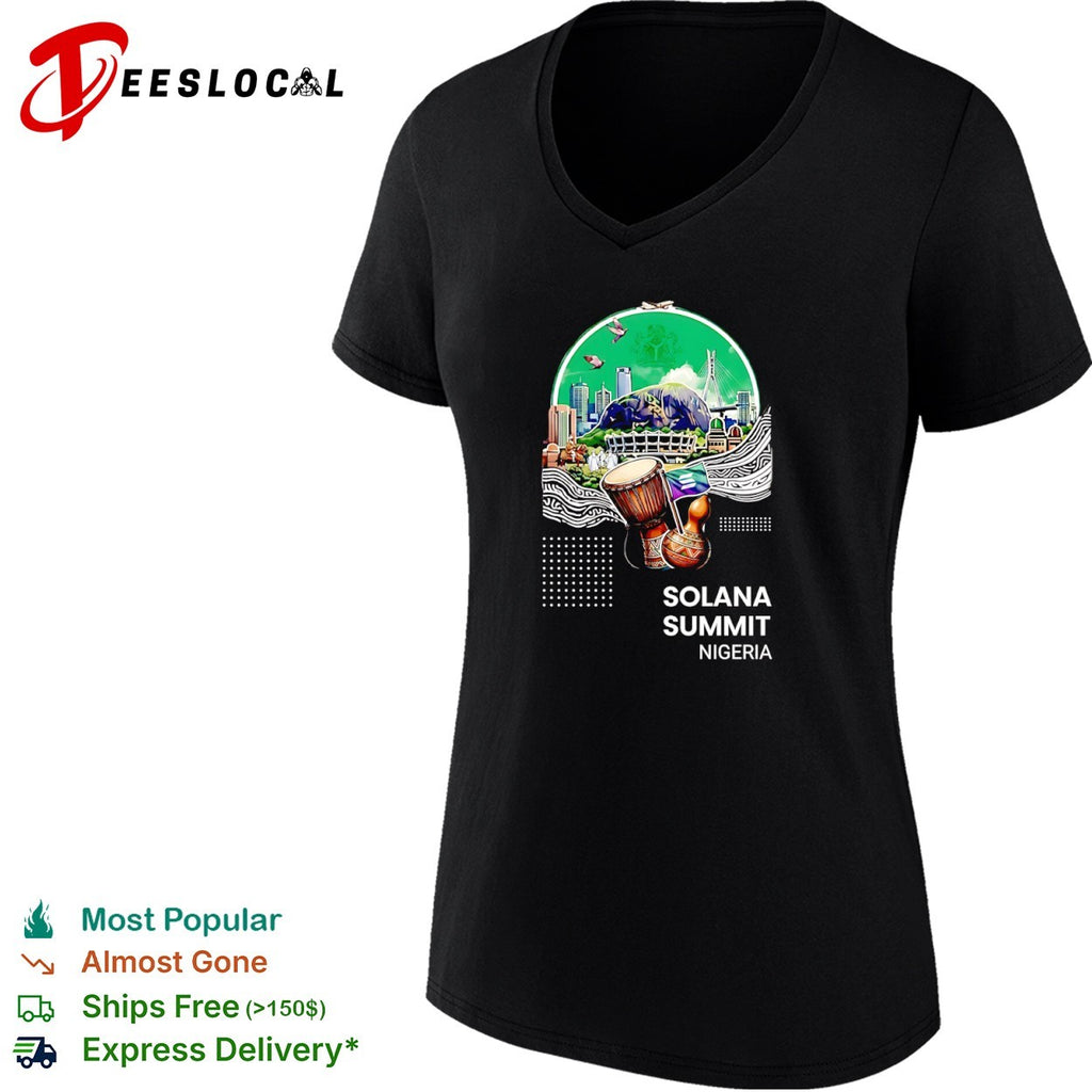 Solana summit Nigeria drum shirt