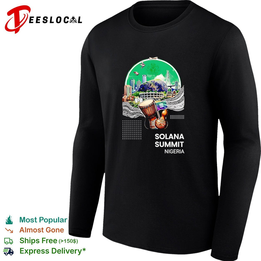 Solana summit Nigeria drum shirt