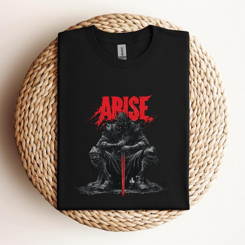 Solo Leveling ARISE T-Shirt, Shadow Monarch Anime Tee, Igris Manhwa Shirt Hoodie, Sweatshirt | CiraTrend.com