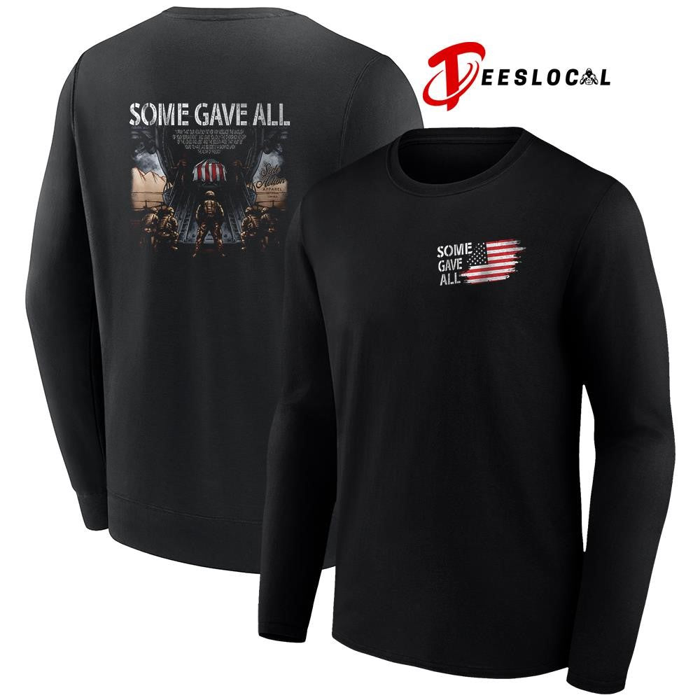 Some gave all I pray that our heavenly father may assuage the anguish graphic shirt