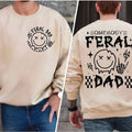 Somebody's Feral Dad Shirt Shirt, Funny Dad Shirt, Fathers Day Shirt, Funny Fatherhood Shirt Adult Humor Shirt, Retro Dad...