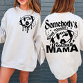Somebody's Loud Mouth Football Mama , Football Mama T-Shirts, Hoodie, Sweatshirt | CiraTrend.com