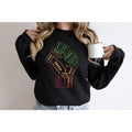 Sonia Samra Black Lives Matter Punch T-shirt, Black History Month Sweatshirt, Black Month Hoodie, Juneteenth Gifts,...