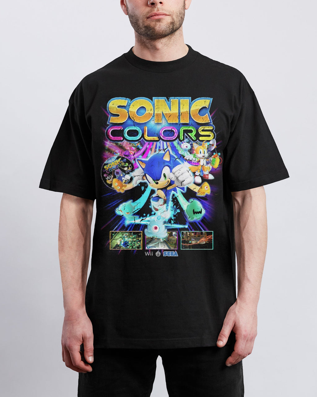 Video Games 'Sonic Colors' T-Shirt Hoodie, Sweatshirt | CiraTrend.com (Image 3)