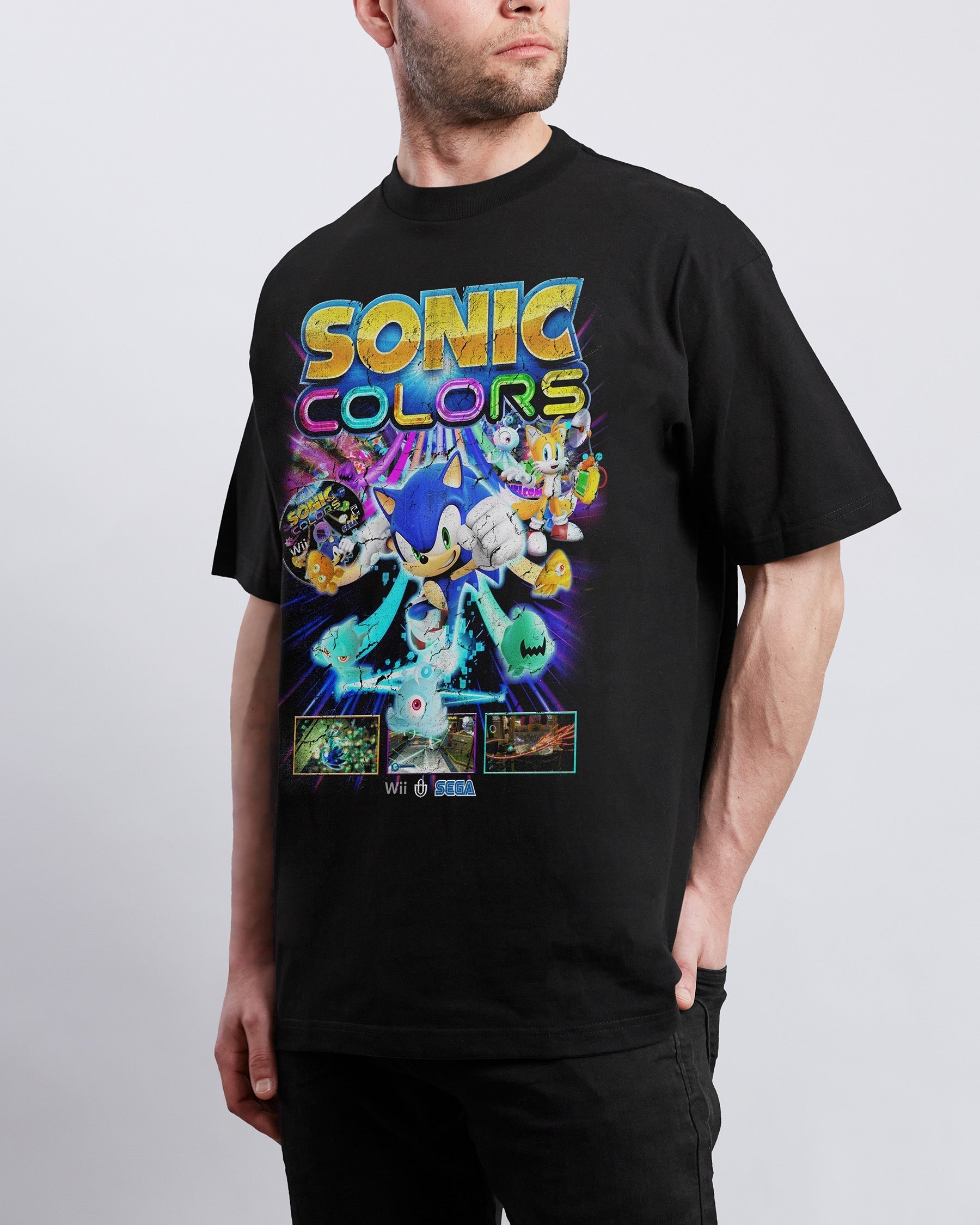 Video Games 'Sonic Colors' T-Shirt Hoodie, Sweatshirt | CiraTrend.com (Image 4)