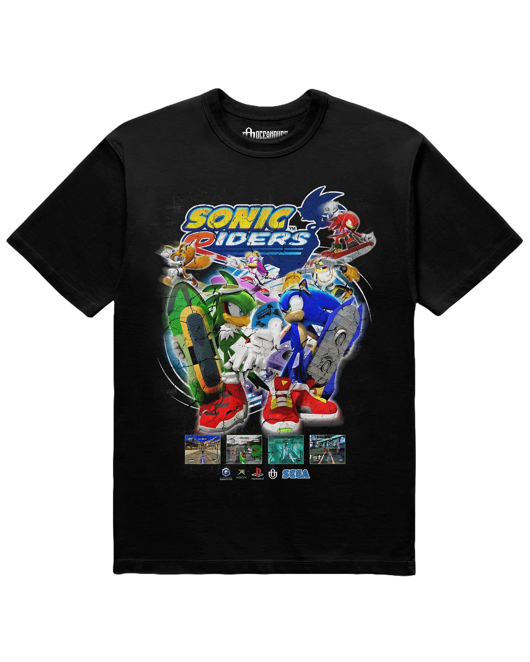 Video Games 'Sonic Riders' T-Shirt Hoodie, Sweatshirt | CiraTrend.com (Image 1)