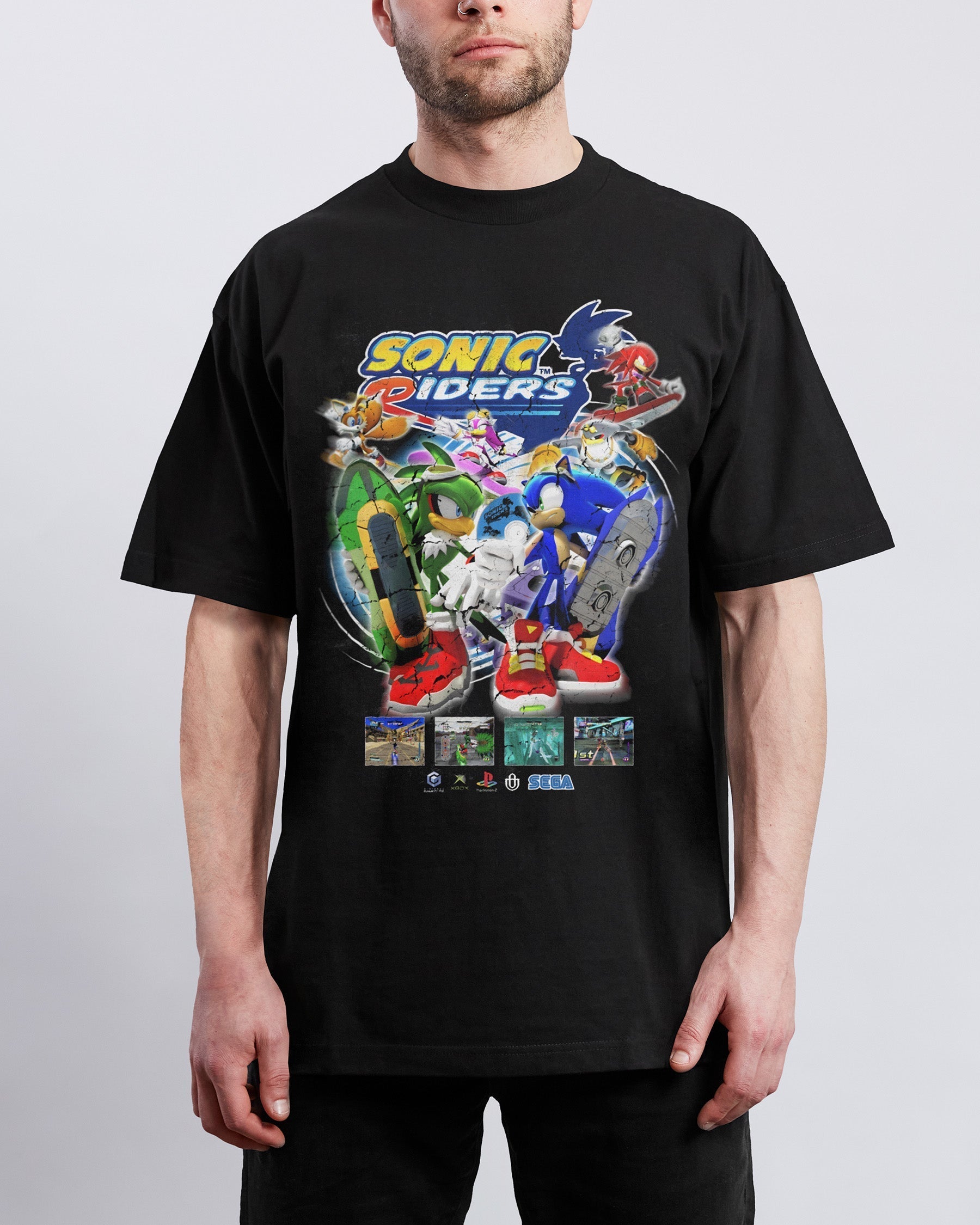 Video Games 'Sonic Riders' T-Shirt Hoodie, Sweatshirt | CiraTrend.com (Image 3)