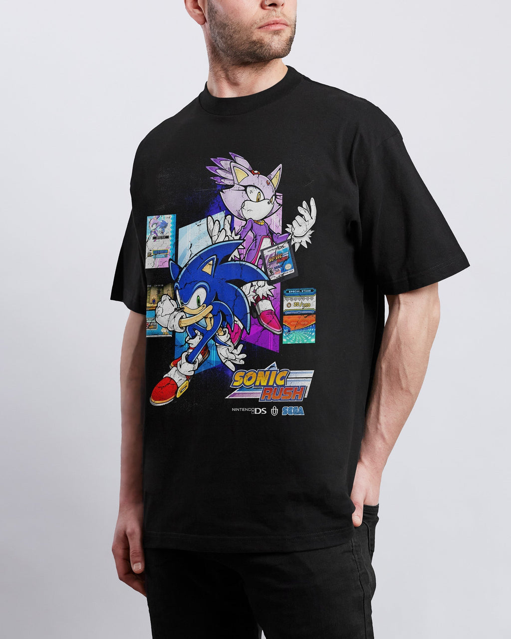 Video Games 'Sonic Rush' T-Shirt Hoodie, Sweatshirt | CiraTrend.com (Image 4)