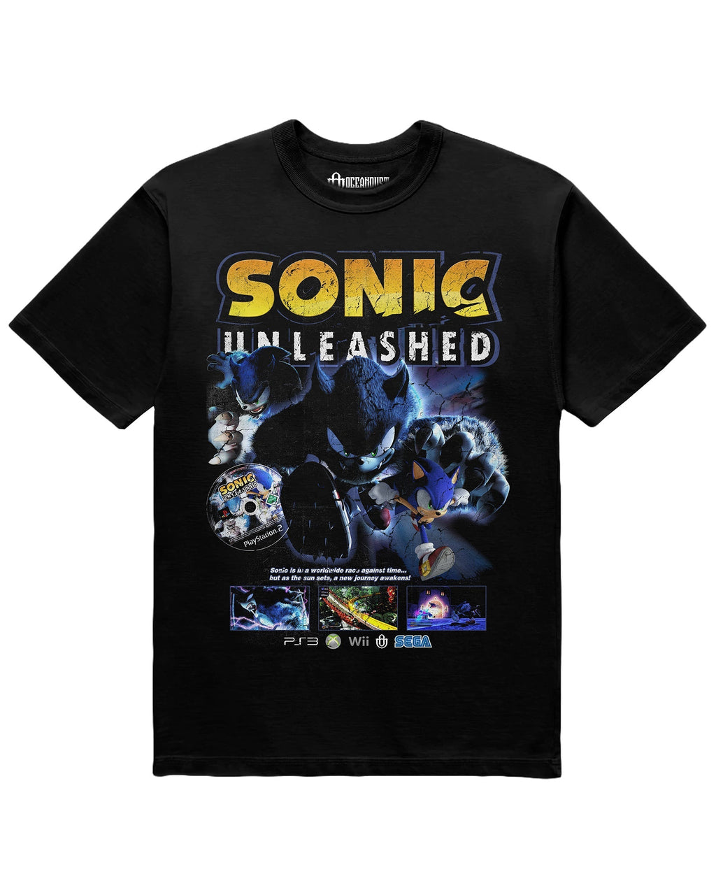 Video Games 'Sonic Unleashed' T-Shirt Hoodie, Sweatshirt | CiraTrend.com (Image 1)