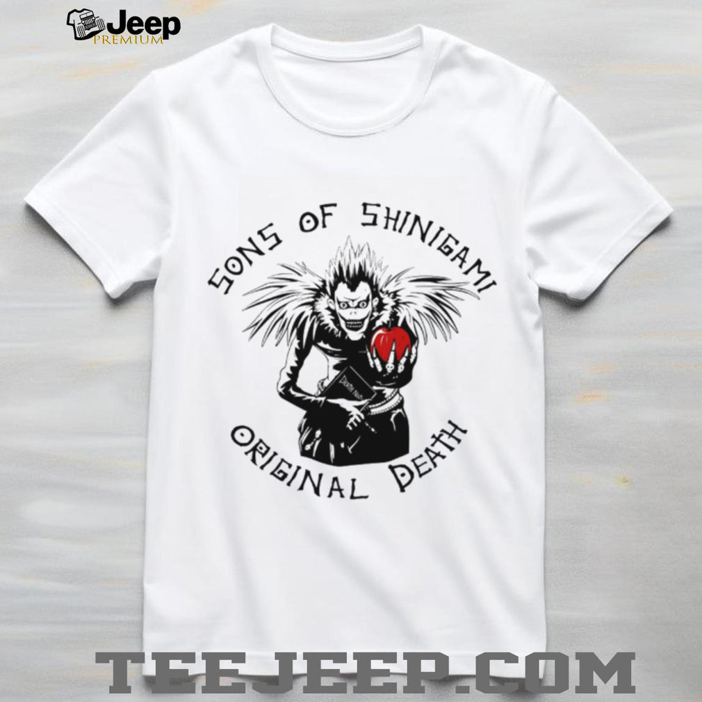 Sons of Shinigami Death Note Ryuk Parody Graphic Tee