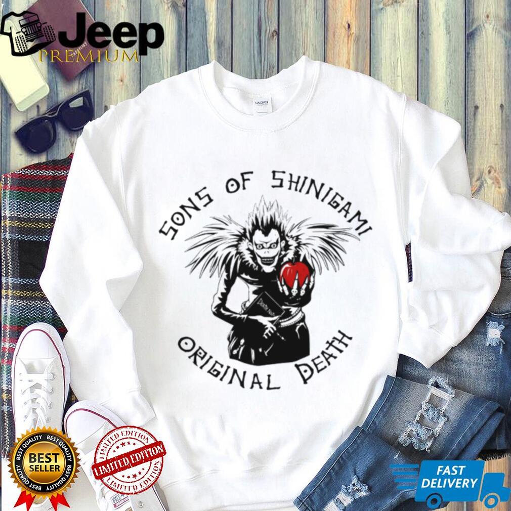Sons of Shinigami Death Note Ryuk Parody Graphic Tee