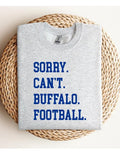 Sorry Can't Pro Football Sweatshirt Comfy Sweatshirt T-Shirts, Hoodie | CiraTrend.com