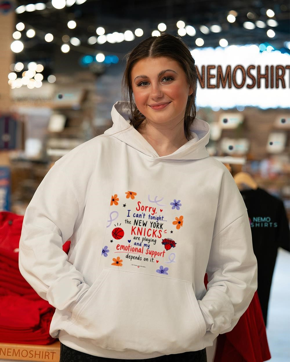 Sorry I can’t tonight the New York Knicks are playing and my emotional support depends on it shirt