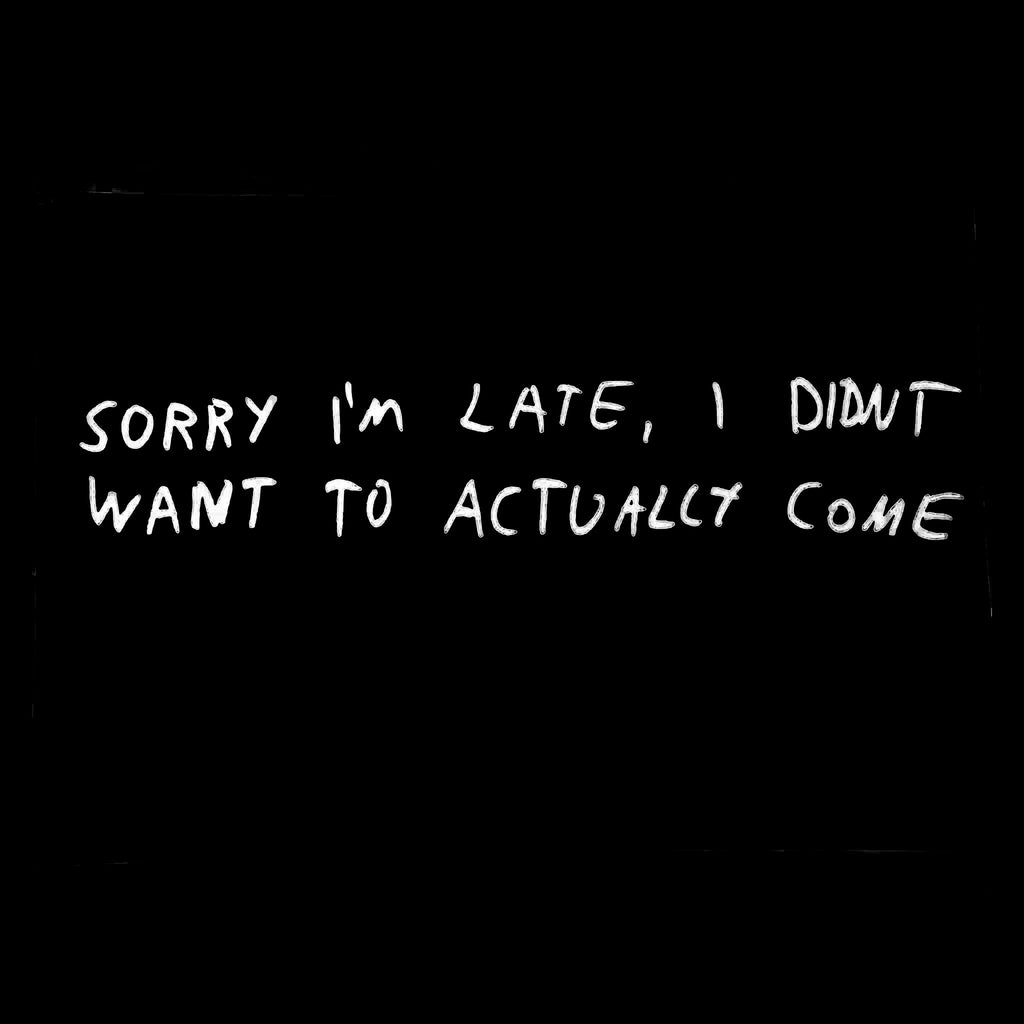 Sorry I'm Late Tee Hoodie, Sweatshirt | CiraTrend.com (Image 2)