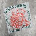 Sorta Merry Sorta Feral Graphic Tee or Sweatshirt Hoodie | CiraTrend.com