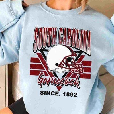 South Carolina Gamecock Vintage Team University College NCAA Football T-Shirt Unisex Sweatshirt Hoodie | CiraTrend.com