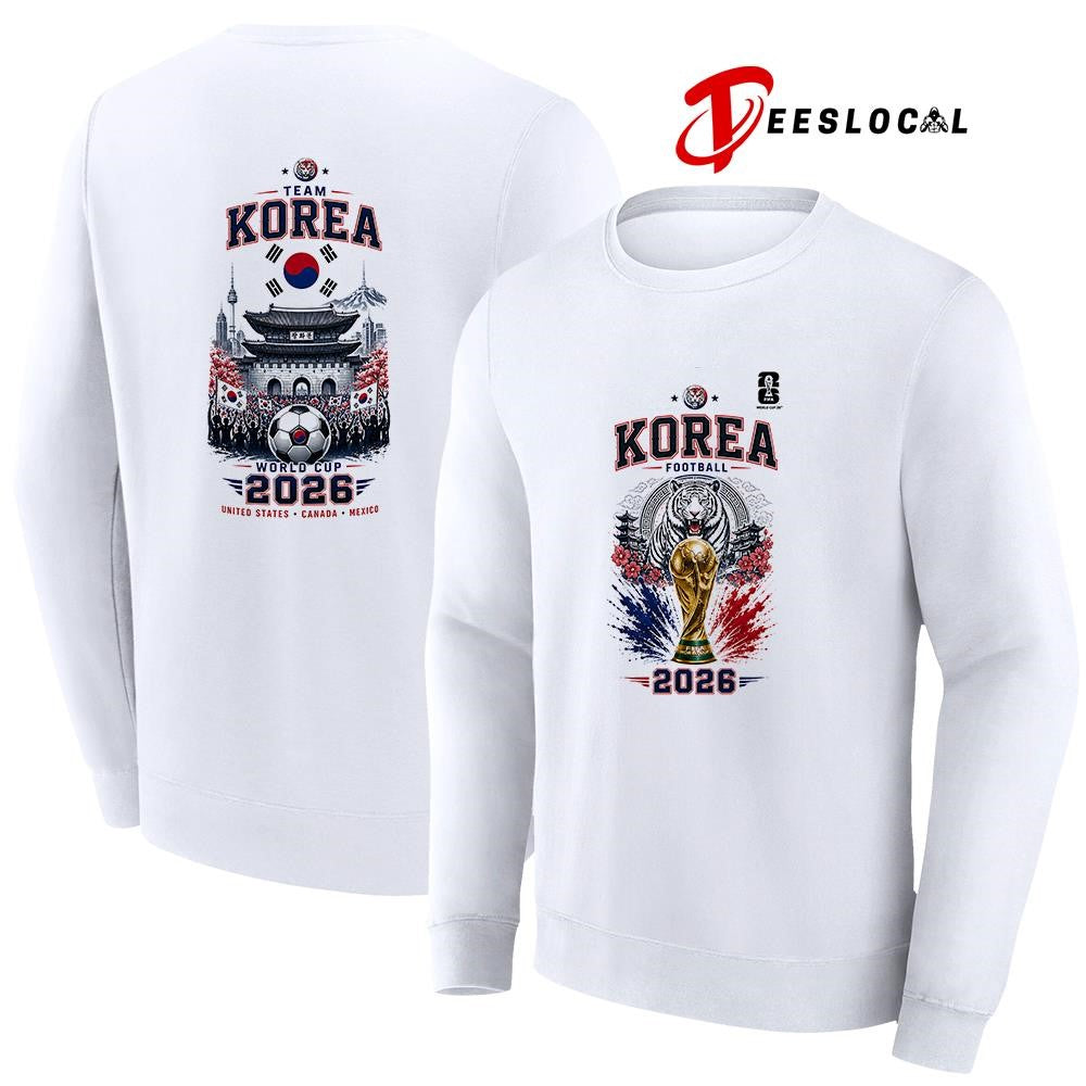 South Korea World Cup trophy graphic shirt