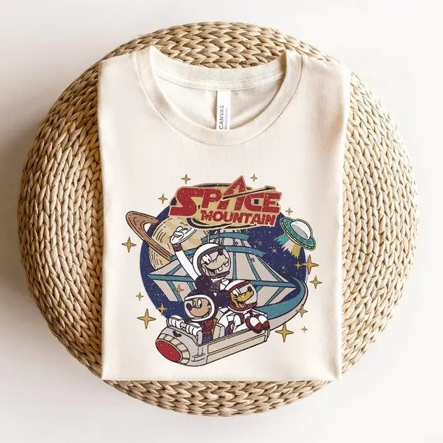 Space Mountain Shirt, Magic Kingdom Shirt, Mouse And Friends Space Shirt Hoodie, Sweatshirt | CiraTrend.com