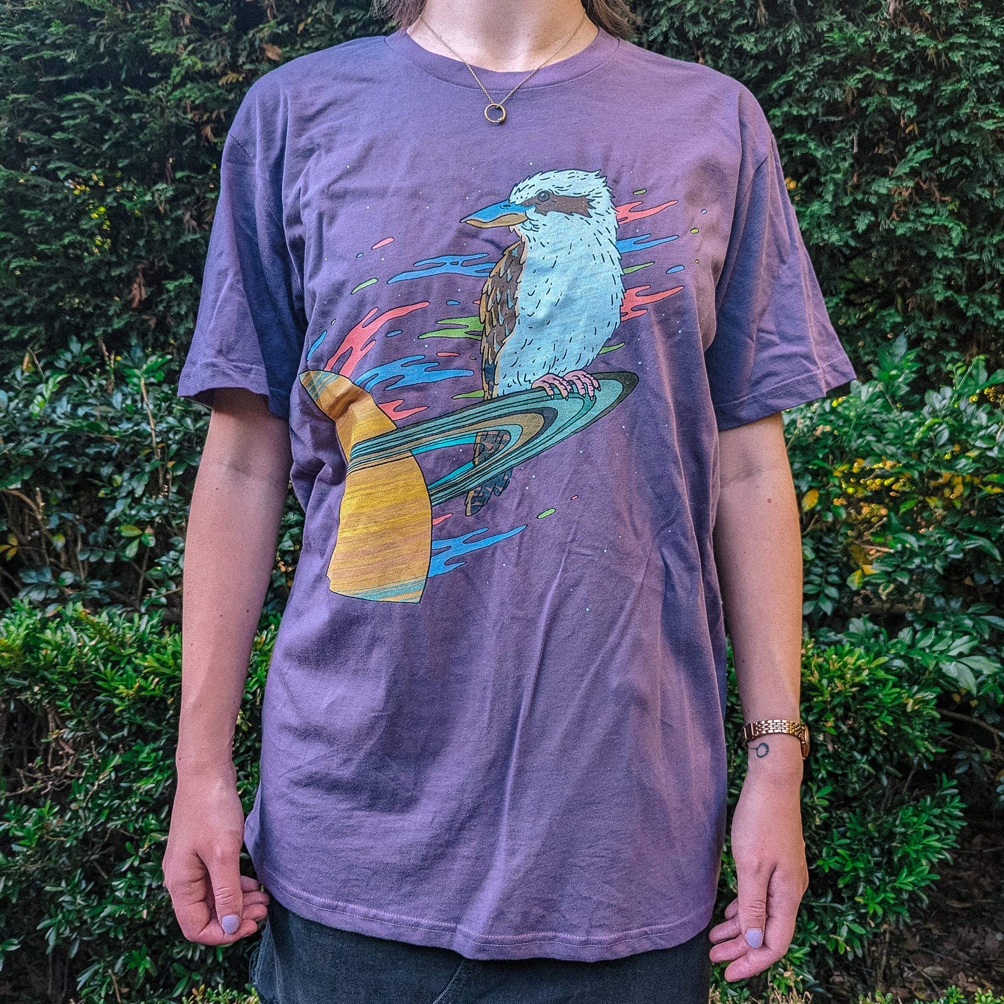Space Kookaburra Tee Hoodie, Sweatshirt | CiraTrend.com (Image 1)